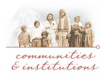 communuties & institutions
